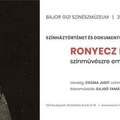Csoma Judit előadása Ronyecz Mária (1944-1989) színművészről