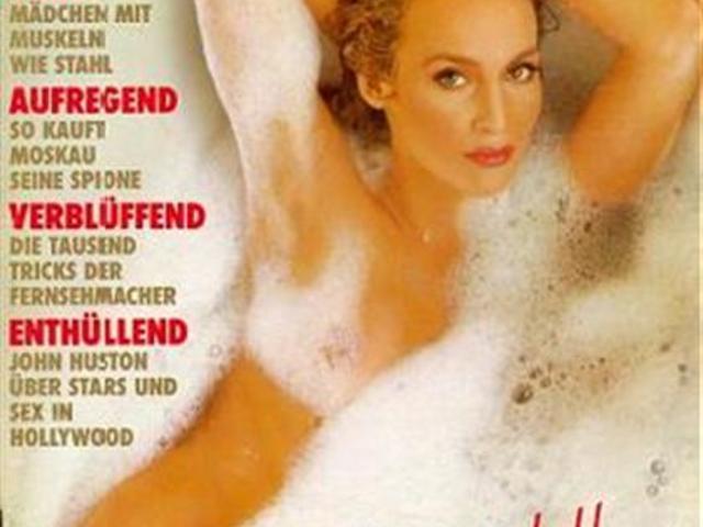 Jerry Hall (1985.10. Playboy)