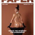 Kim Kardashian (2014. tél, Paper)