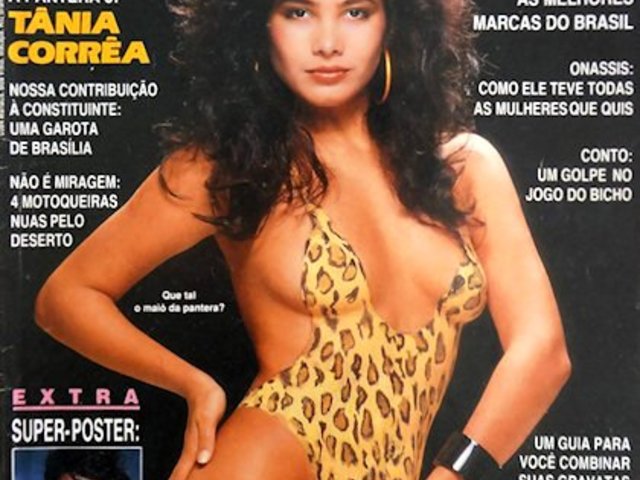 Tânia Corrêa (1987.06. Playboy)