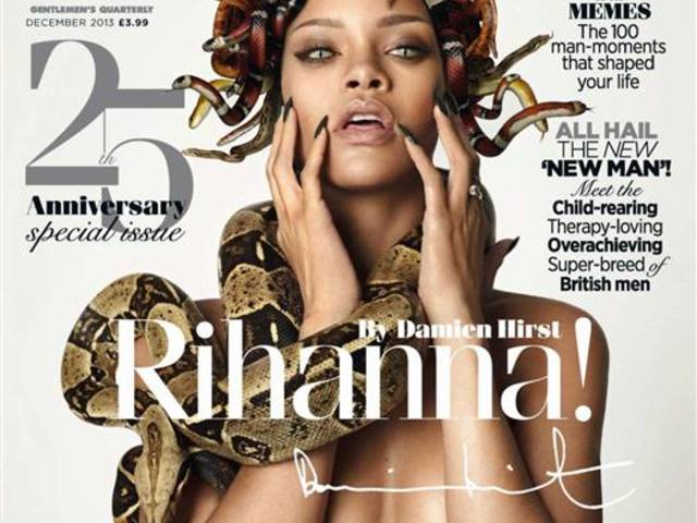 Rihanna (2013.12. GQ)