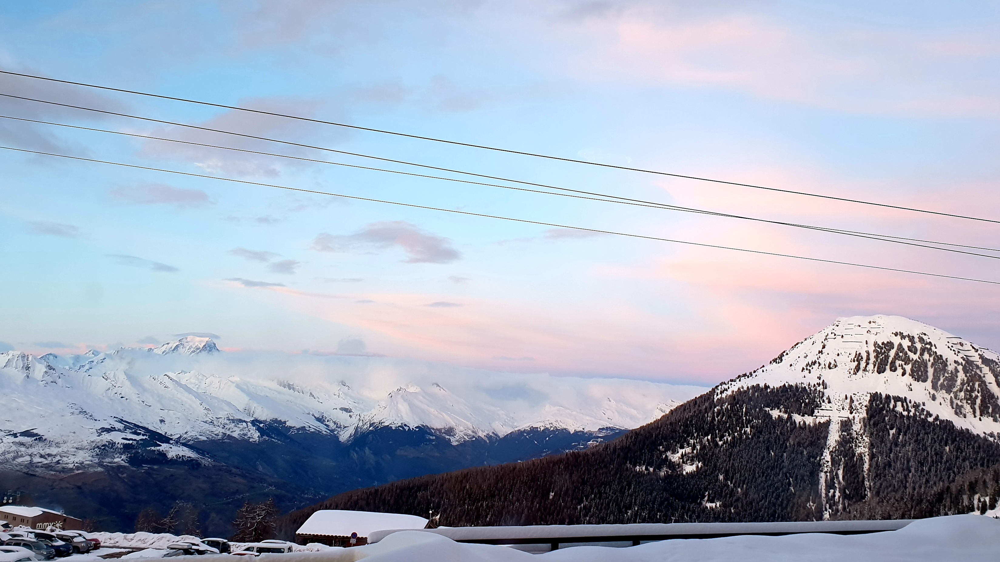 La plagna, gym view