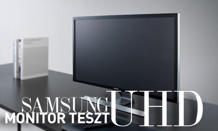Samsung UD590 monitor teszt - Tökéletes UHD élmény