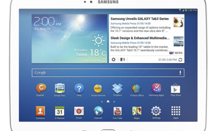 Samsung Galaxy Tab3 10.1 teszt