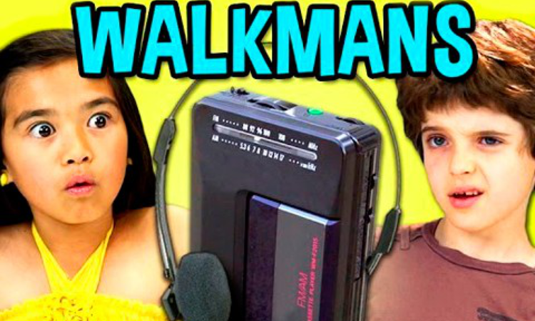 A mai hétévesek nem tudják mi az a walkman - Videó
