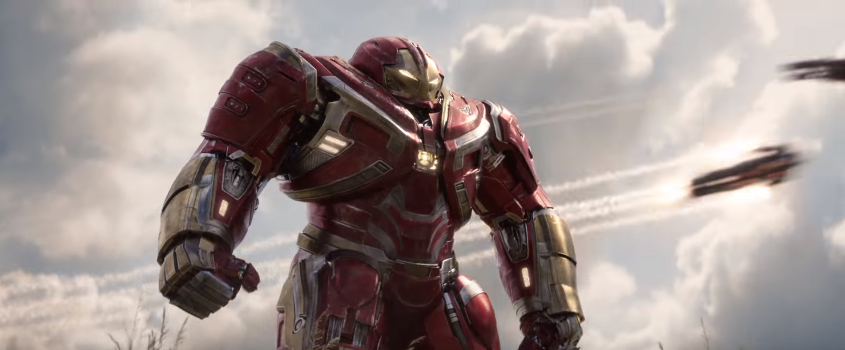 Hulkbuster 2.0 &lt;br /&gt;&lt;br /&gt;Felette War Machine és Falcon húznak el. Mivel Tony Stark egy másik bolgyón lesz ezen a ponton így nagy valószínűséggel maga Bruce Banner fogja működtetni az épp ő ellene készült páncélt.