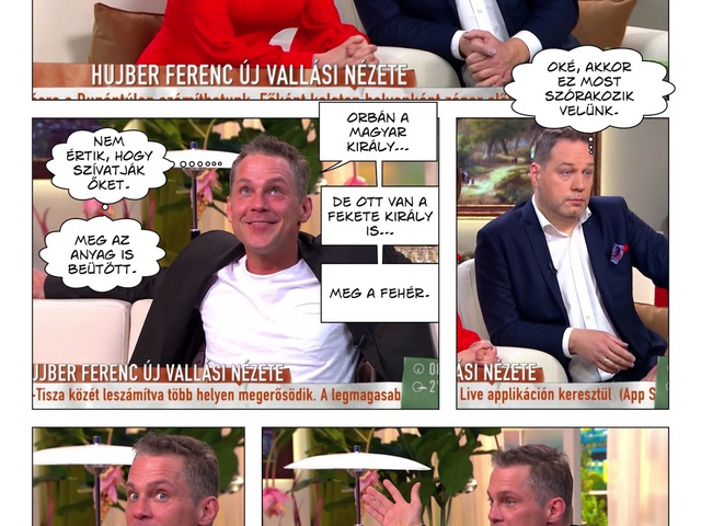 Hujber Feri szívatni jár a Mokkába