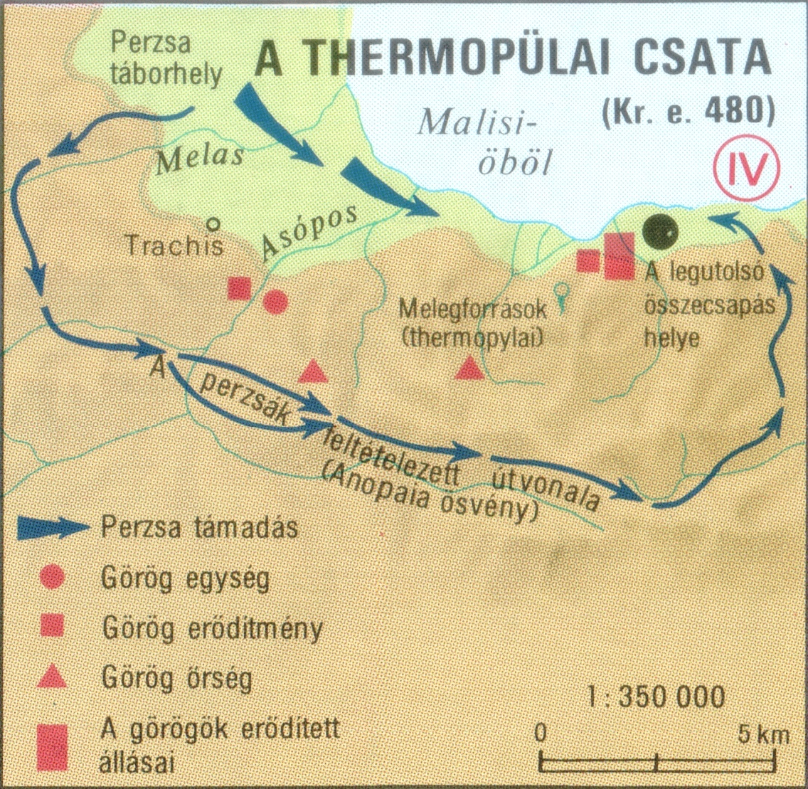 thermopülai csata térkép A görög perzsa háború (Kr.e. 492 448)   Xerxész hadjáratától a 449 