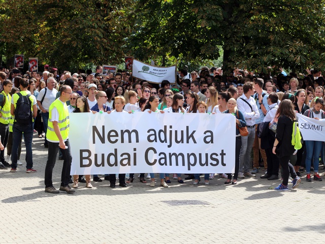 Az átalakítása során egyedül a három budai kar sorsáról döntöttek "hatalmi szóval”