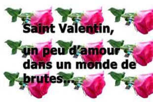 Amoureux de tous les pays, embrassez-vous!