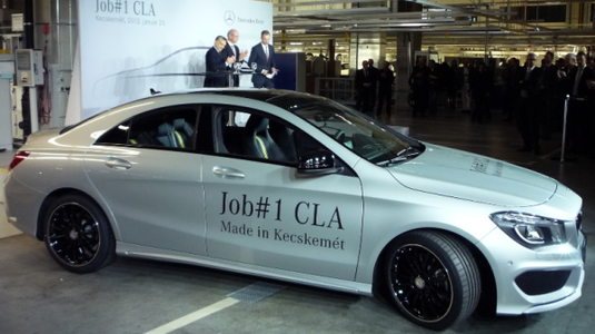 Mercedes CLA jótékonysági kampány