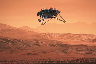 ENYHÉN LEJTŐS TERÜLETEN LANDOLT A MARSON AZ INSIGHT ROBOTGEOLÓGUS ŰRSZONDA