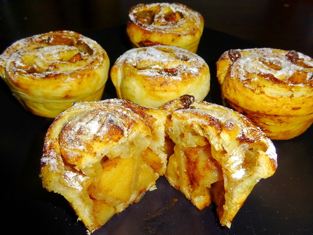 Almarózsa muffin