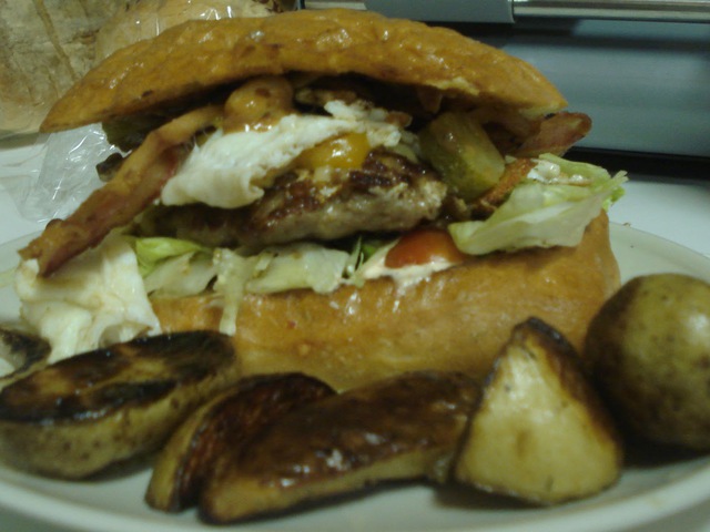 Házi hamburger a javából!