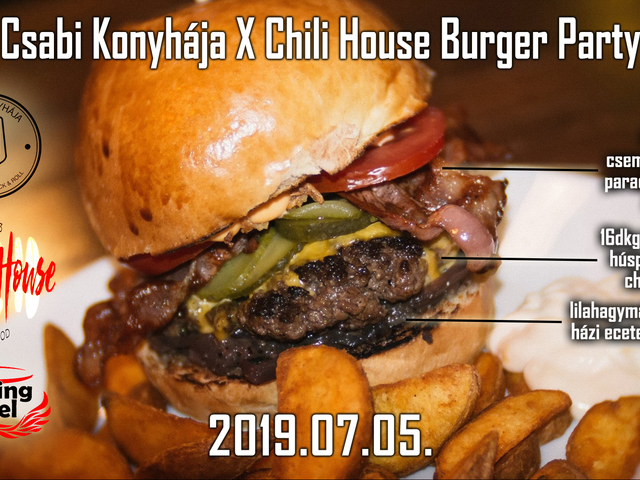 Csabi Konyhája & Chili House Burger Party @ Nagymegyer, Szlovákia