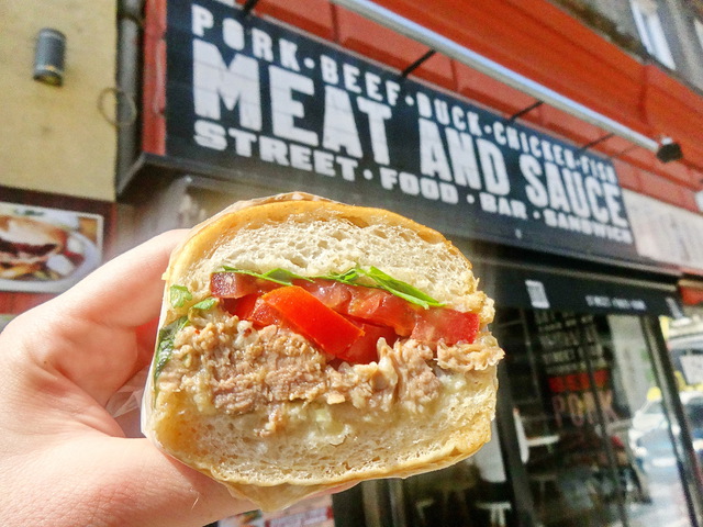 Sokkolóan finom bárány szendvics a Meat & Sauce újdonsága!