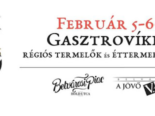 Töltött Hold Gasztrovíkend @ Belvárosi Piac