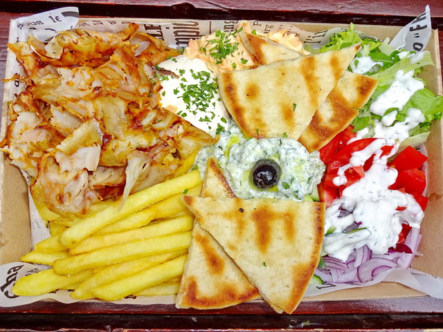 Berek Gyros - nem éppen tipikus strandos kaja