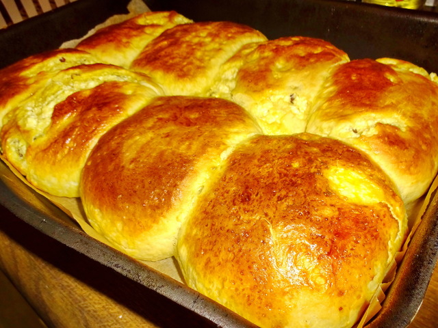 Házi túrós bukta