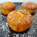 Kókuszos-ananászos muffin