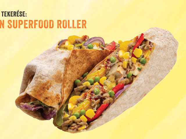 Vegán Superfood Roller a Don Pepe áprilisi újdonsága
