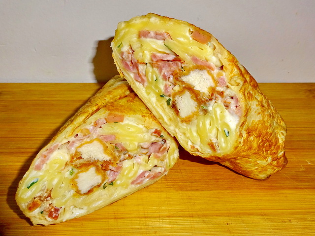 Amikor a carbonara találkozik a rántott csirkemellel