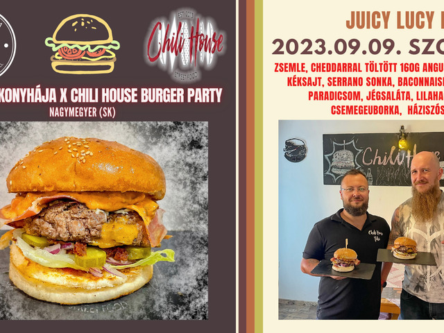 10. Csabi Konyhája X Chili House Burger Party (SK)