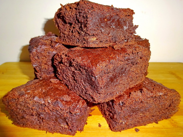 Mogyoróvajas-banános brownie