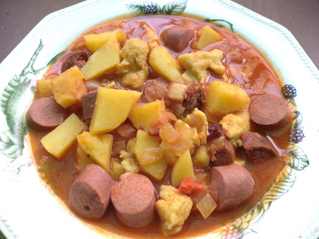 Paprikás krumpli parasztosan