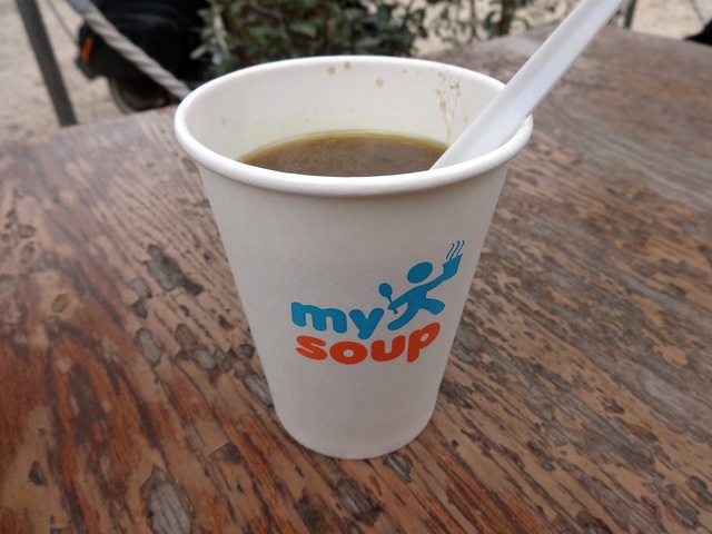 Itt jártam: my soup levesbár, Budapest (Római)