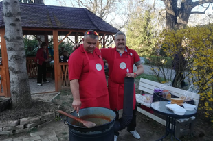 Egyesületünk a falunapi főzőversenyen