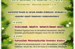 Adventi vásár & Mézeskalácsfalu & Fotókállítás