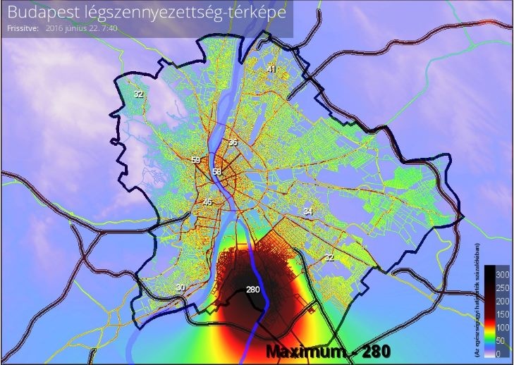 légszennyezettségi térkép budapest 2014 Mi történt Csepel levegőjével? Mi a búbánatot szívunk be  légszennyezettségi térkép budapest 2014