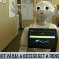 Robot fogadja a Budai Magánorvosi Centrumba érkező pácienseket