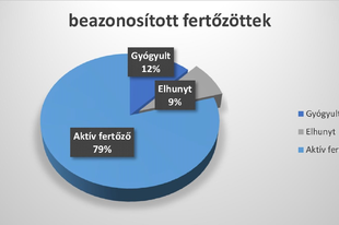 1579 főre nőtt a beazonosított fertőzöttek száma és elhunyt 12 beteg