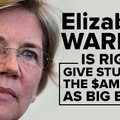 Elizabeth Warren harca a giga-bankokkal