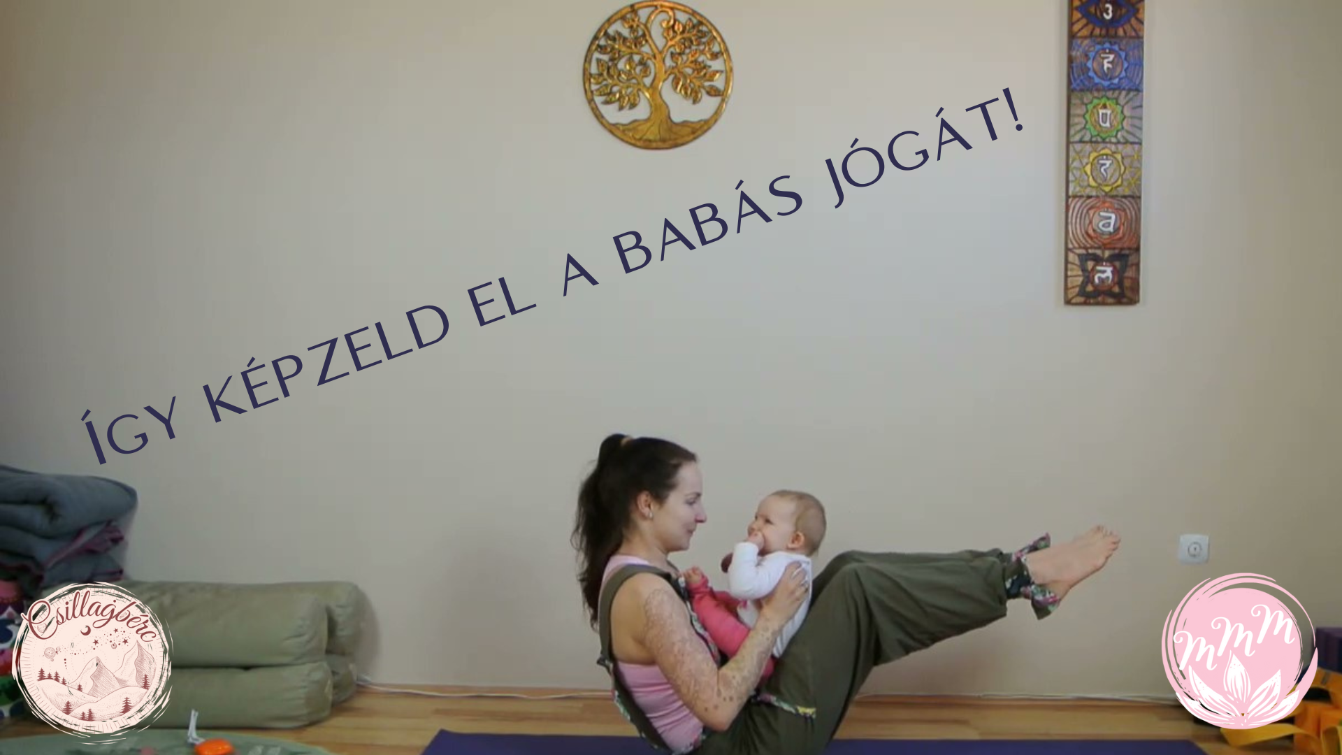 Így képzeld el a babás jógát!