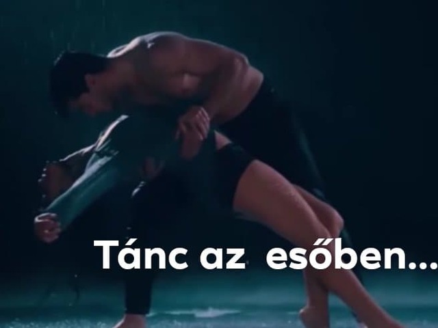 Tánc az esőben...