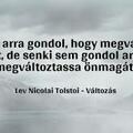 Gondolataim 91. rész / A változás