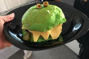 Halloween Szörnyburger