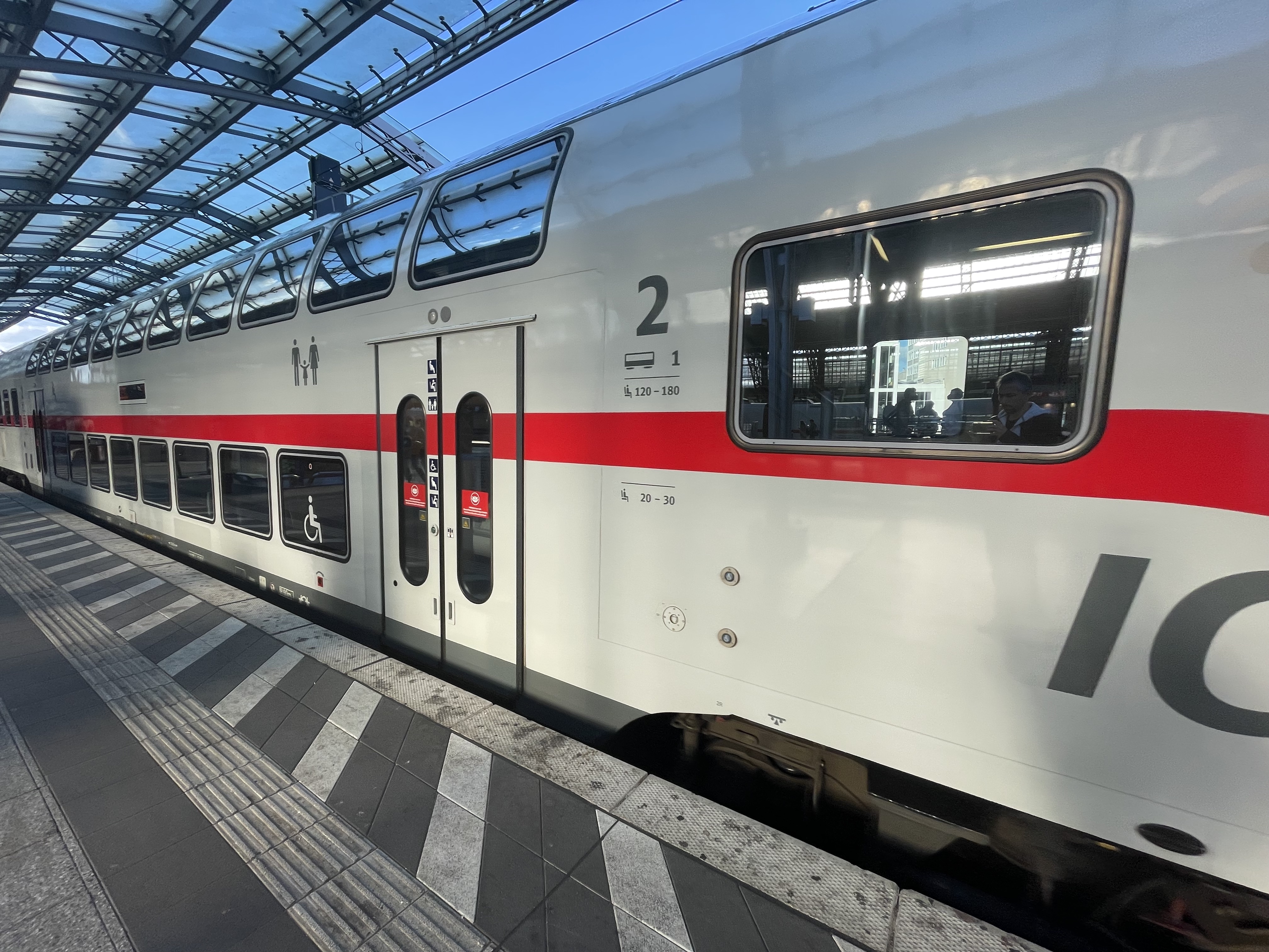 Intercity 2 típusú szerelvény - Köln, Hauptbahnhof