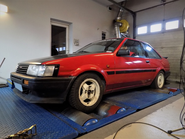 AE86 teljesítménymérés - Hány ló maradt meg a ménesből?