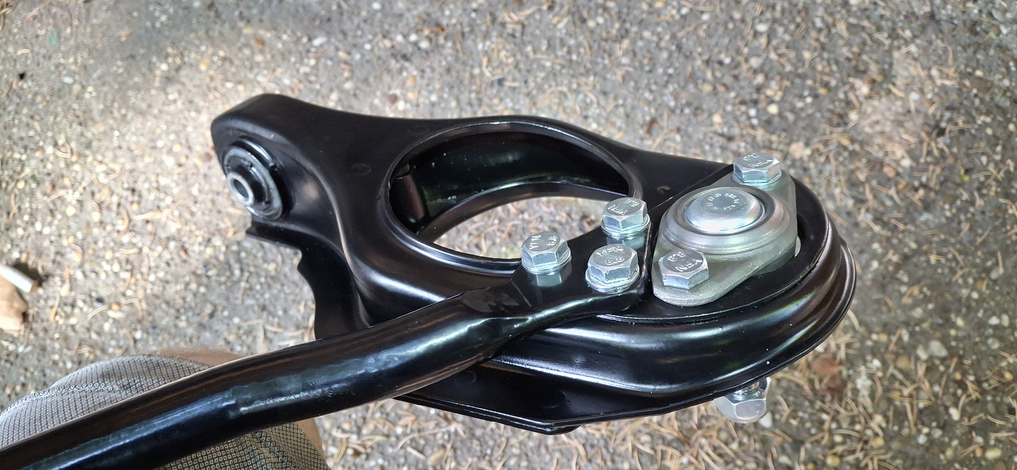 Tudom, itt kimaradt egy alátét. De attól még gyönyörű