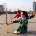 "中国武术魅力引来洋徒弟" - "a kínai harcművészet szépsége a tengerentúlról is vonzza a tanítványokat"
