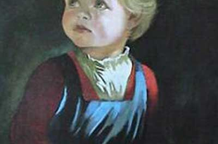 A síró kisfiú portréja