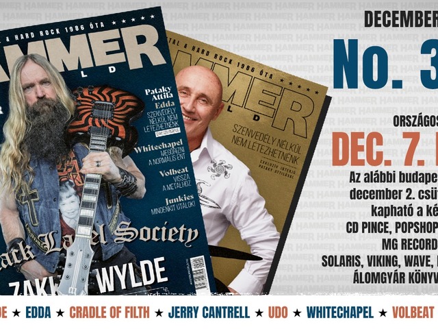 Megérkezett a december-januári HAMMERWORLD MAGAZIN!