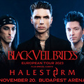 Black Veil Brides, Halestorm a Budapest Arénában