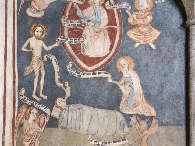 A zselízi templom rejtélyei – A gótikus freskó titka