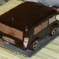 Születésnapi Mercedes Benz Viano csokoládé torta (8.)