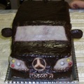 Születésnapi Mercedes Benz Viano csokoládé torta (1.)